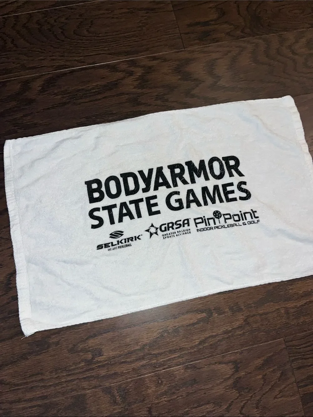 Selkirk Bodyarmor NC state Sports tennis pickleball gym training sweat Towel